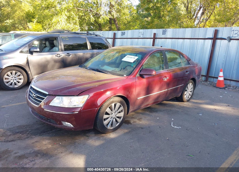 2009 HYUNDAI SONATA LIMITED V6 VIN: 5NPEU46F59H417157