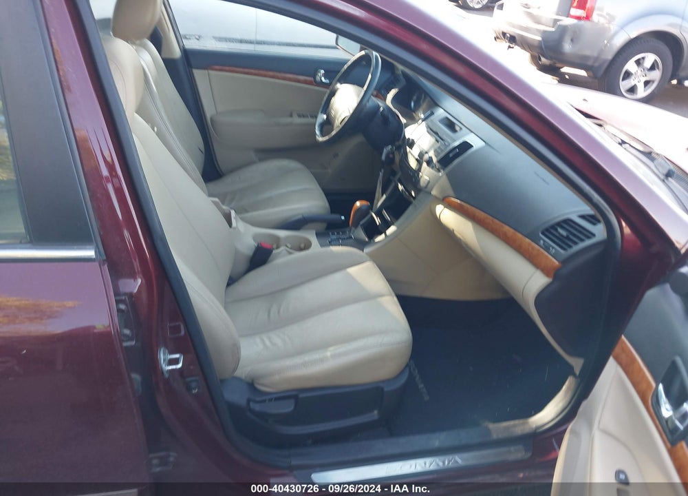 2009 HYUNDAI SONATA LIMITED V6 VIN: 5NPEU46F59H417157
