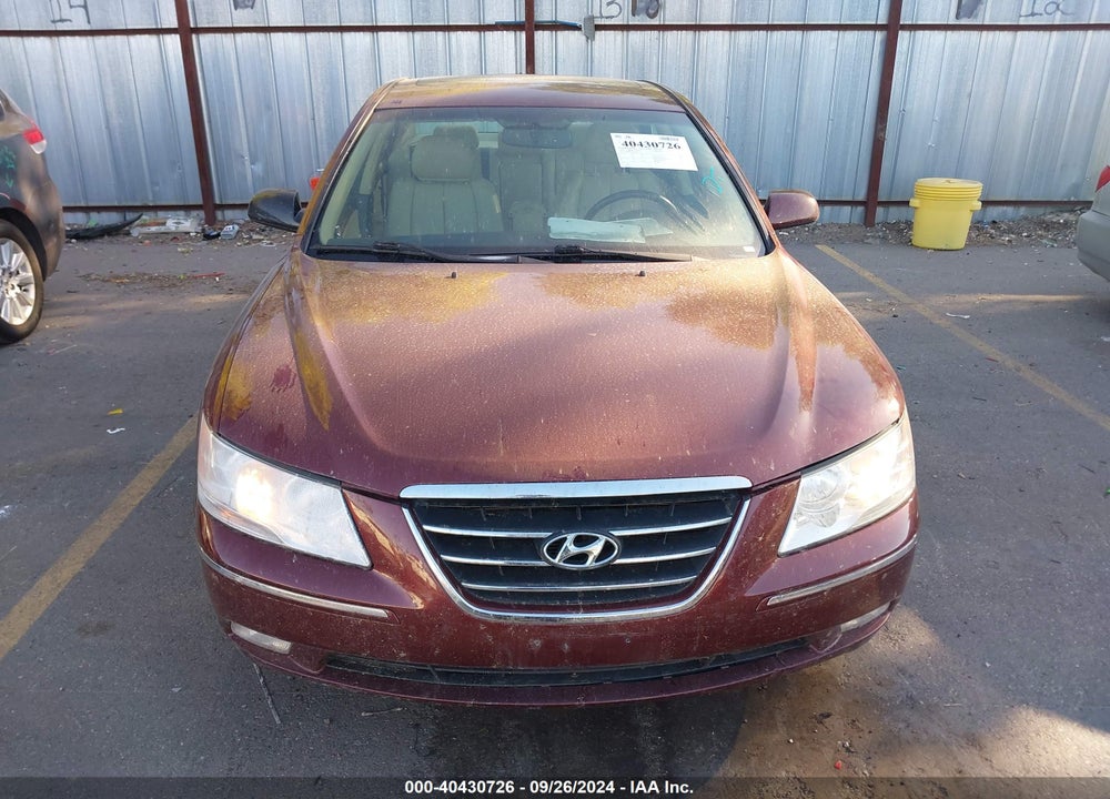2009 HYUNDAI SONATA LIMITED V6 VIN: 5NPEU46F59H417157