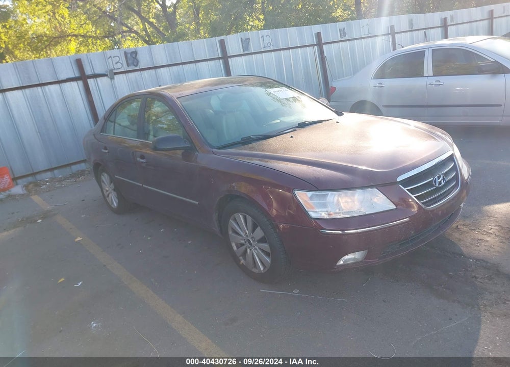 2009 HYUNDAI SONATA LIMITED V6 VIN: 5NPEU46F59H417157