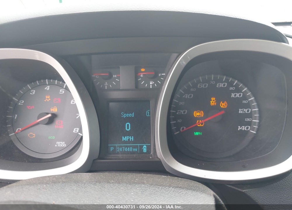 2012 CHEVROLET EQUINOX LS VIN: 2GNALBEK6C1212709