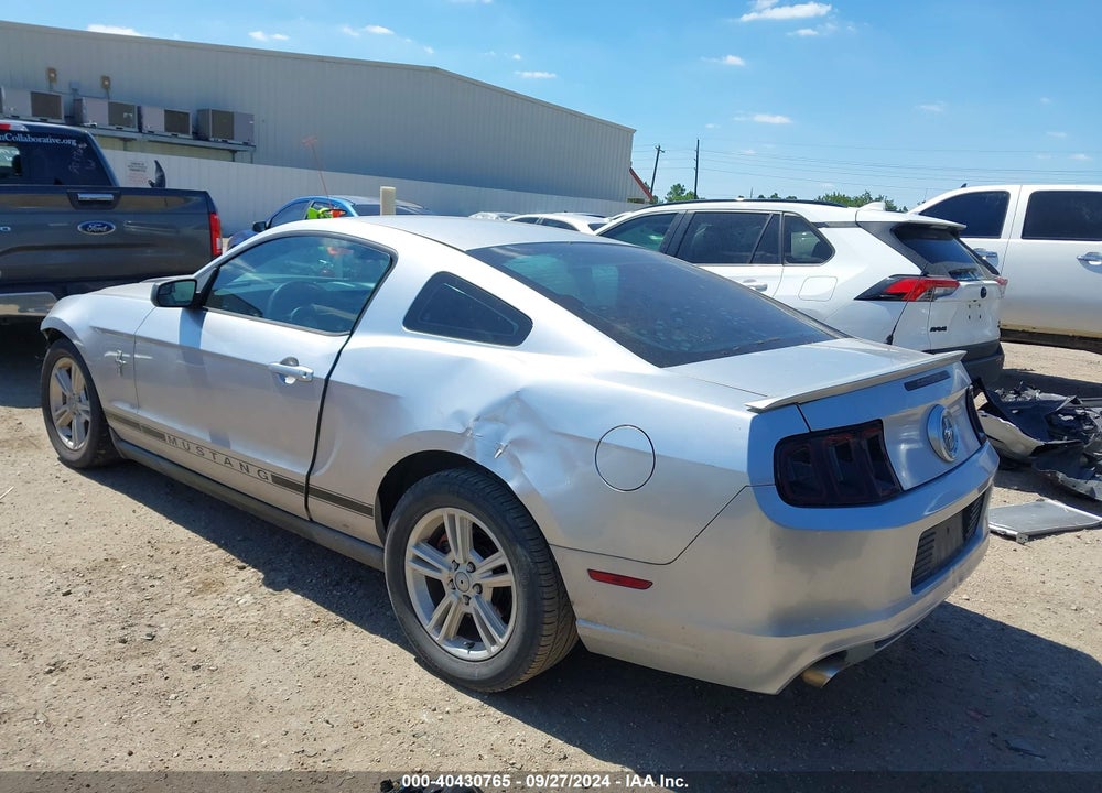 2012 FORD MUSTANG V6 VIN: 1ZVBP8AM3C5254097
