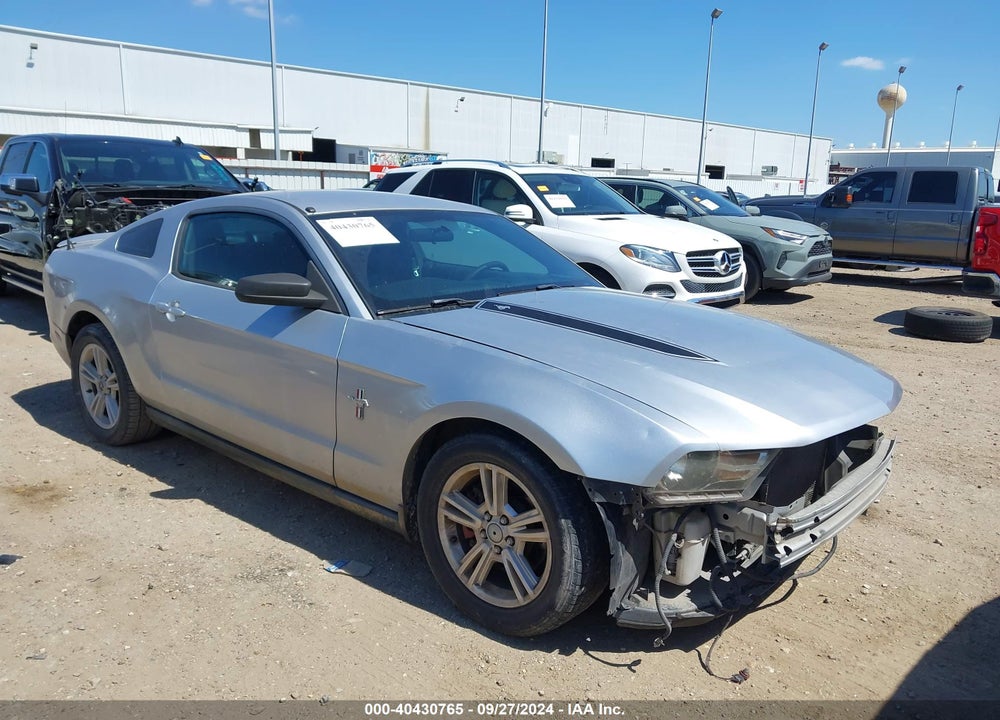 2012 FORD MUSTANG V6 VIN: 1ZVBP8AM3C5254097