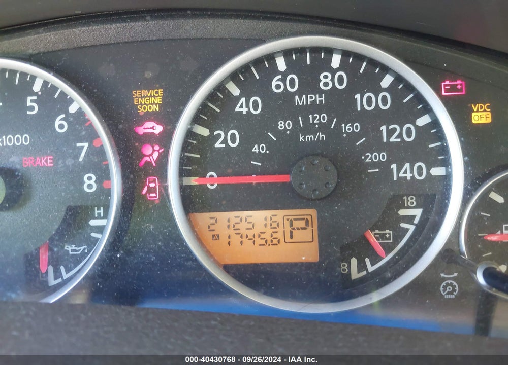 2005 NISSAN PATHFINDER SE VIN: 5N1AR18U35C741607
