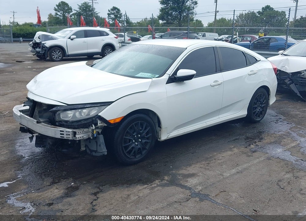 2016 HONDA CIVIC LX VIN: 19XFC2F54GE212501