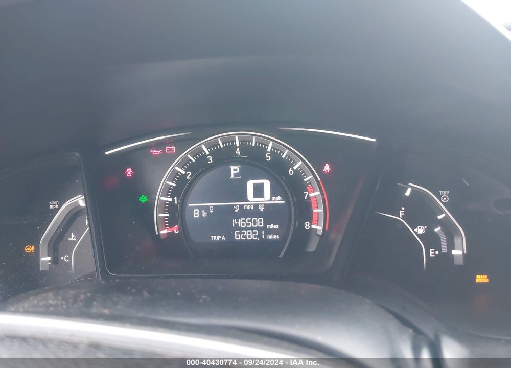 2016 HONDA CIVIC LX VIN: 19XFC2F54GE212501