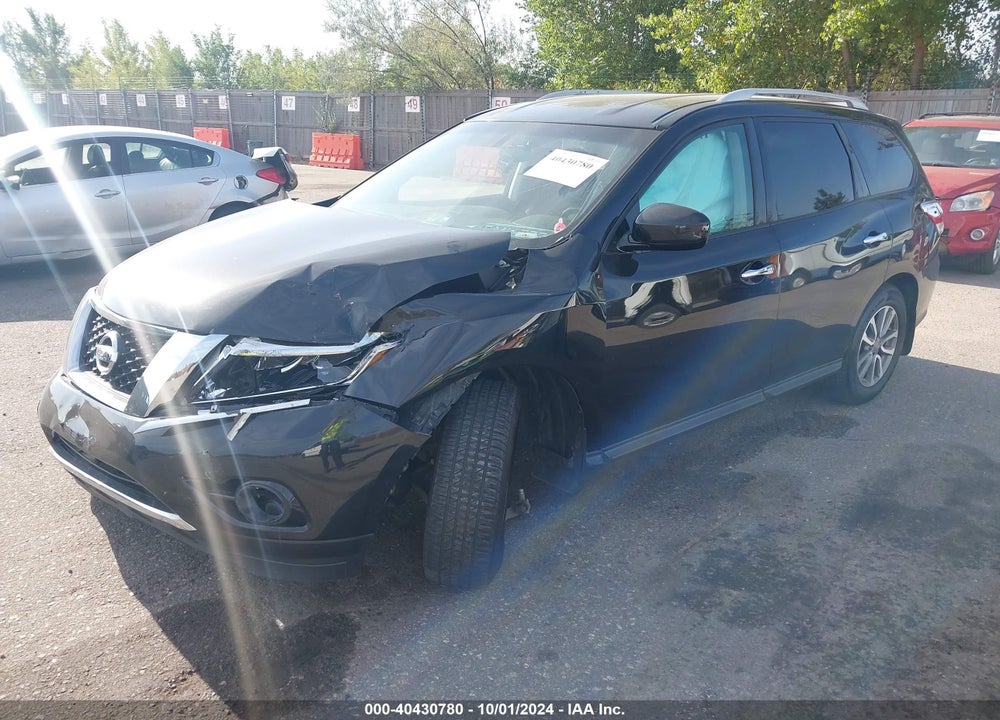 2015 NISSAN PATHFINDER SV VIN: 5N1AR2MM9FC713792
