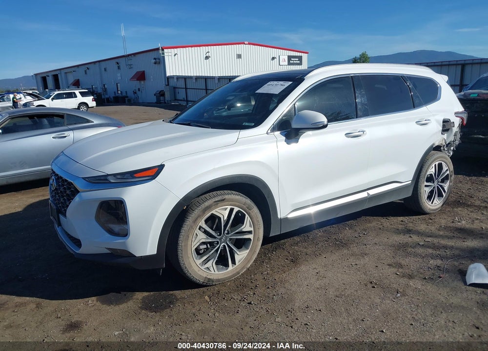 2019 HYUNDAI SANTA FE LIMITED 2.0T VIN: 5NMS5CAA7KH015097