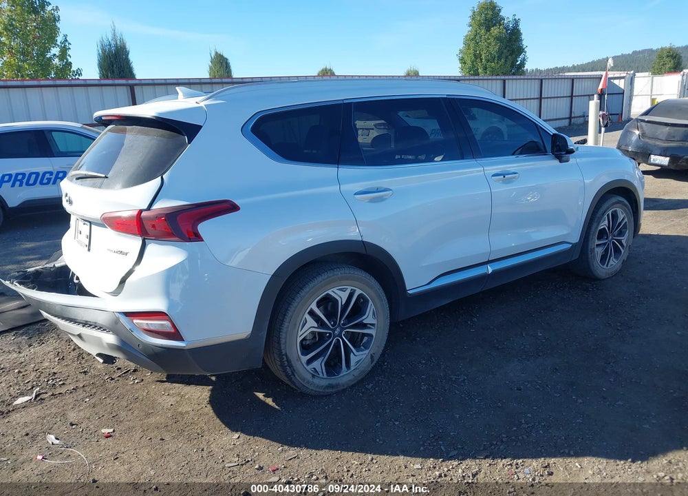 2019 HYUNDAI SANTA FE LIMITED 2.0T VIN: 5NMS5CAA7KH015097