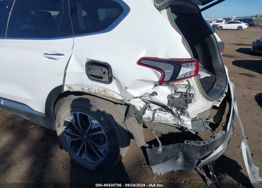 2019 HYUNDAI SANTA FE LIMITED 2.0T VIN: 5NMS5CAA7KH015097