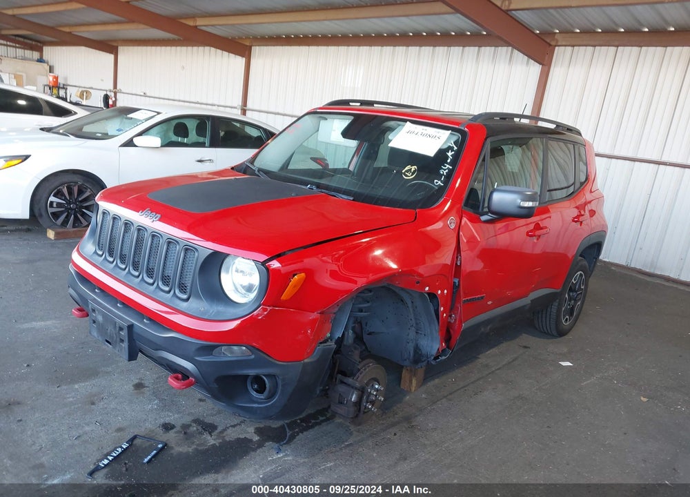 2016 JEEP RENEGADE TRAILHAWK VIN: ZACCJBCTXGPC53360