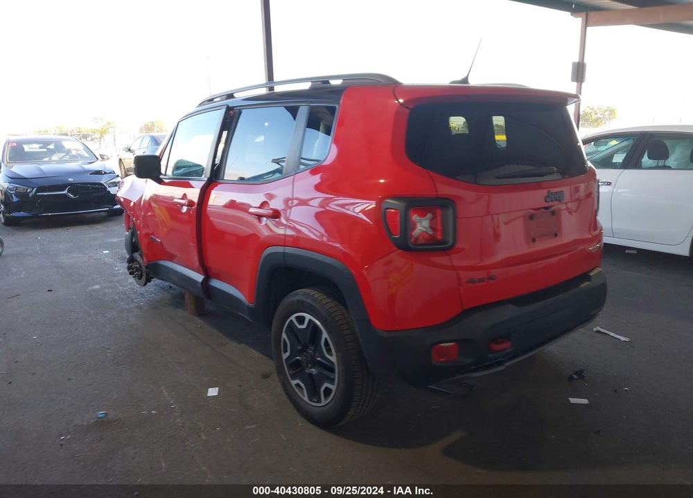 2016 JEEP RENEGADE TRAILHAWK VIN: ZACCJBCTXGPC53360
