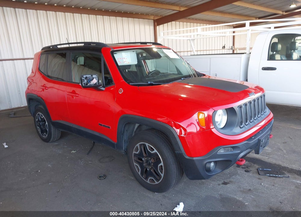 2016 JEEP RENEGADE TRAILHAWK VIN: ZACCJBCTXGPC53360