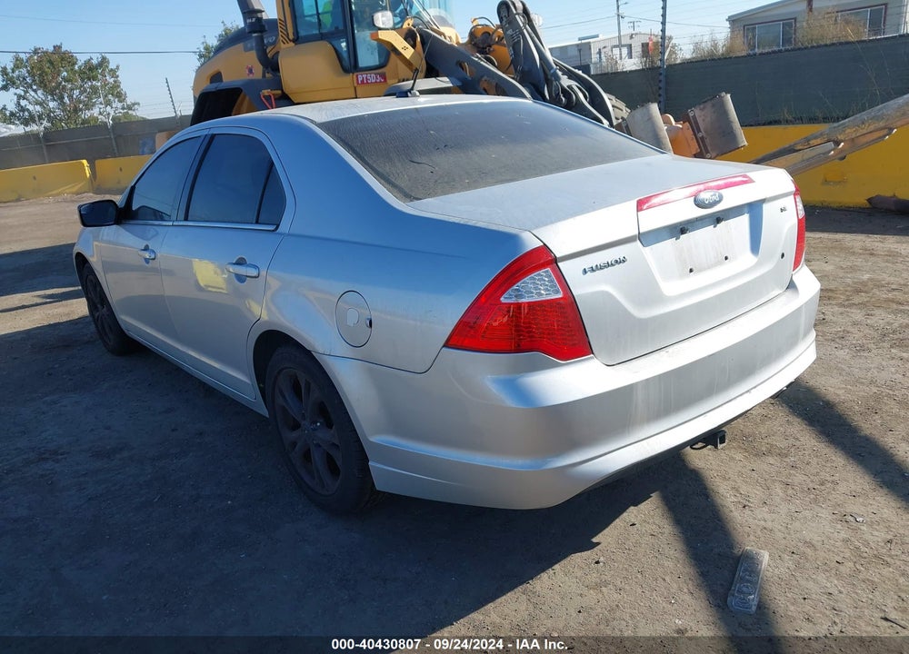 2012 FORD FUSION SE VIN: 3FAHP0HA0CR323048