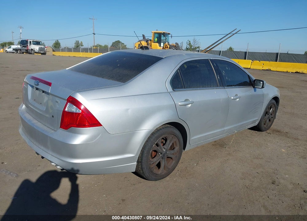 2012 FORD FUSION SE VIN: 3FAHP0HA0CR323048