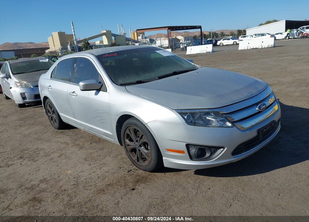 2012 FORD FUSION SE VIN: 3FAHP0HA0CR323048