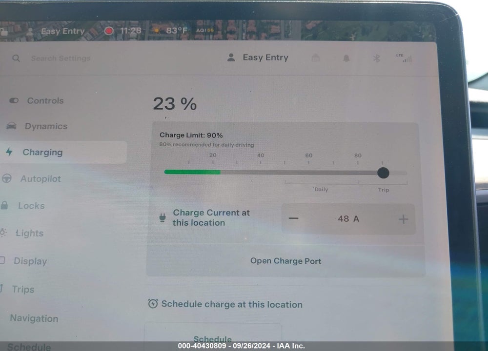 2019 TESLA MODEL 3 LONG RANGE/PERFORMANCE VIN: 5YJ3E1EB1KF432647