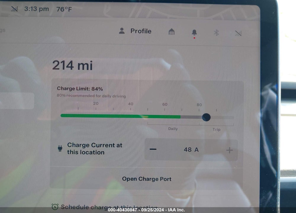 2022 TESLA MODEL 3 VIN: 5YJ3E1EB4NF191655