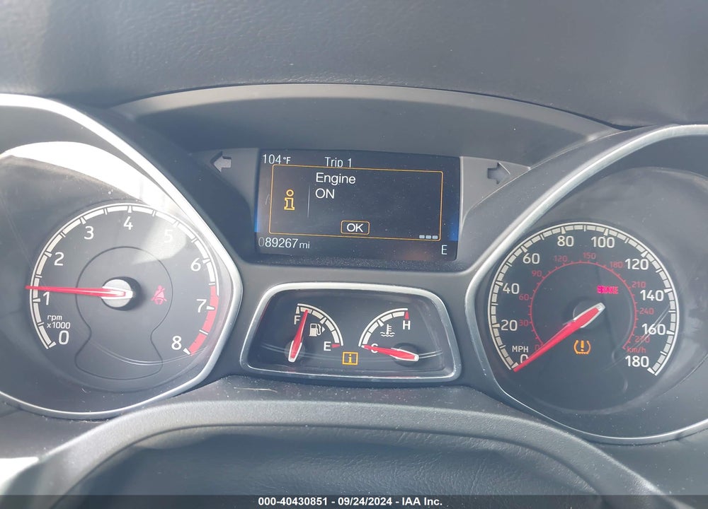 2015 FORD FOCUS ST VIN: 1FADP3L90FL339041