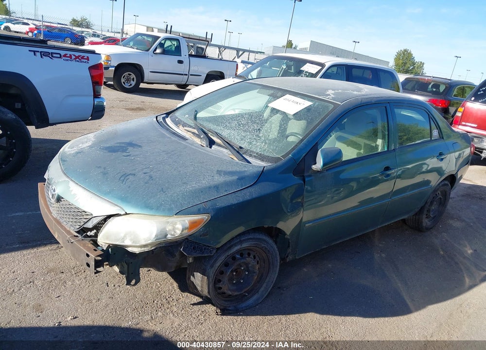 2010 TOYOTA COROLLA LE VIN: 1NXBU4EE7AZ224719