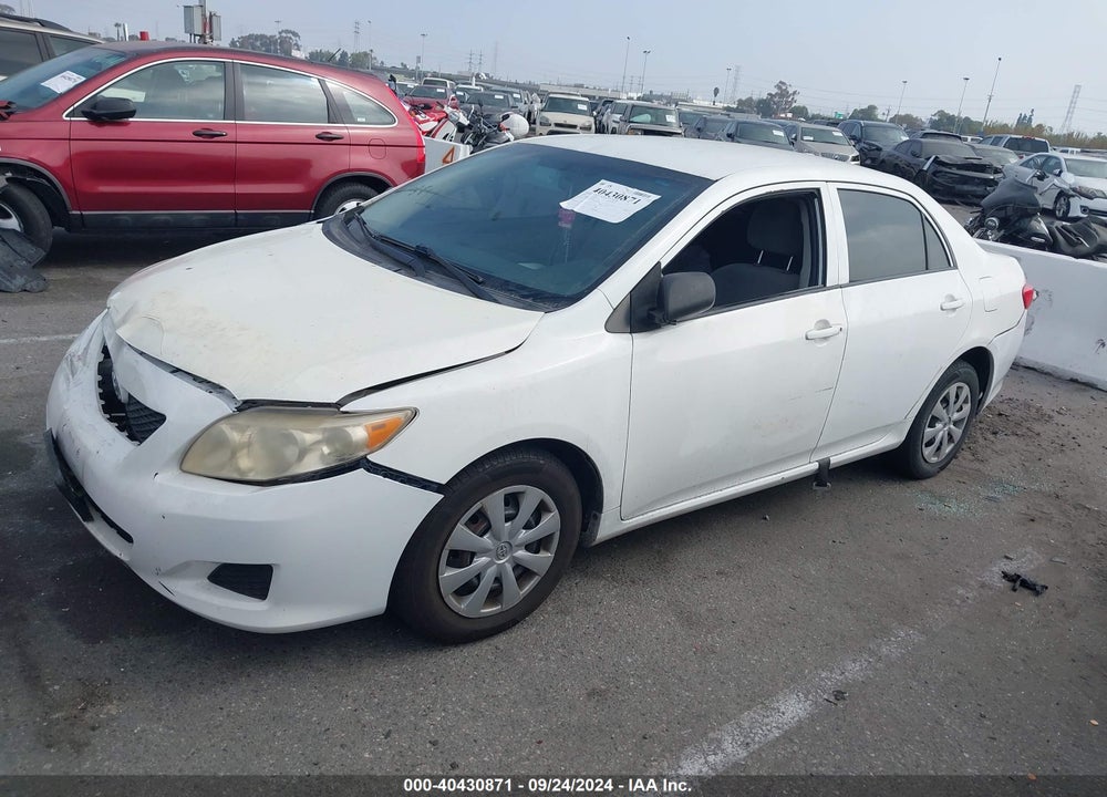 2009 TOYOTA COROLLA VIN: JTDBL40E59J046031