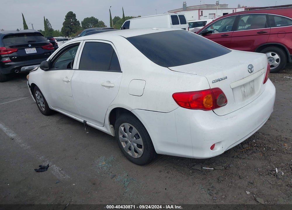 2009 TOYOTA COROLLA VIN: JTDBL40E59J046031