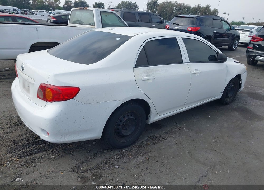 2009 TOYOTA COROLLA VIN: JTDBL40E59J046031