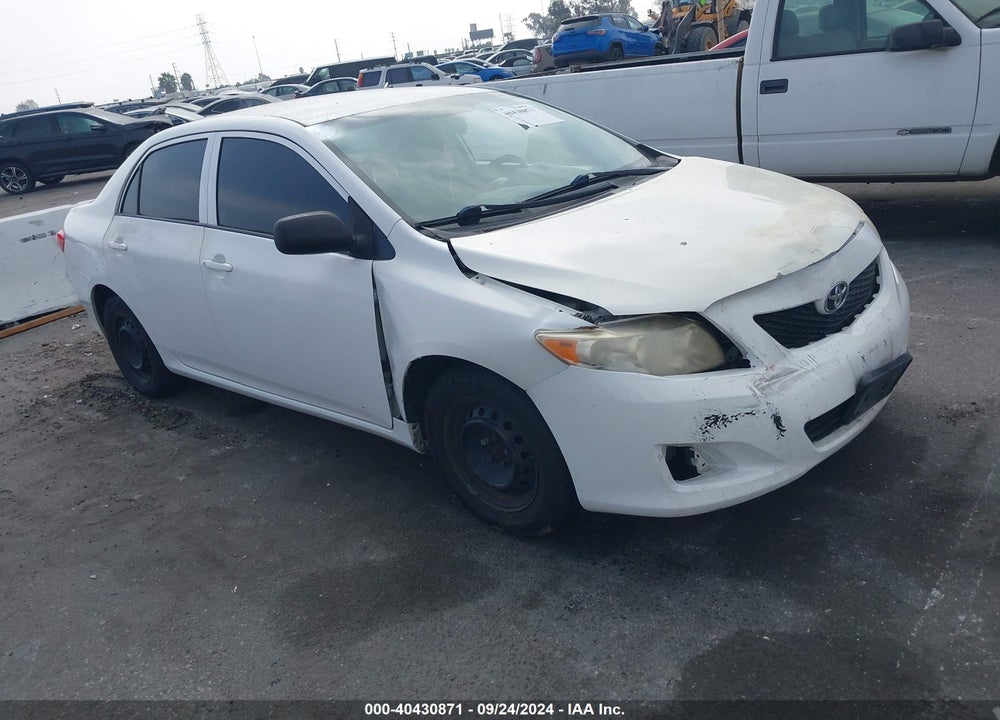 2009 TOYOTA COROLLA VIN: JTDBL40E59J046031