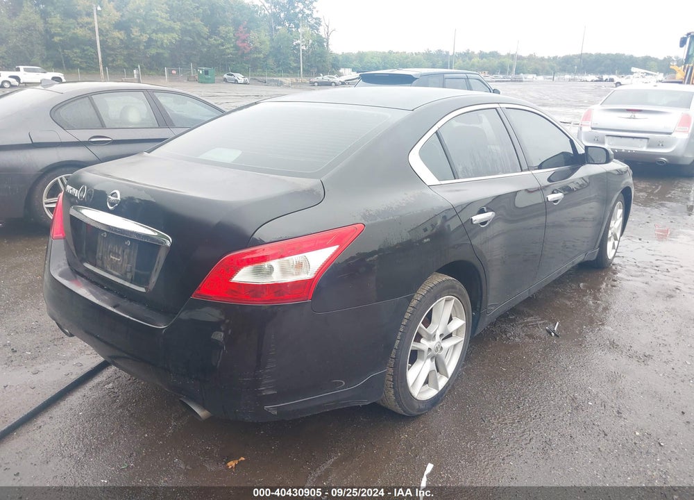 2009 NISSAN MAXIMA 3.5 S VIN: 1N4AA51E49C843502