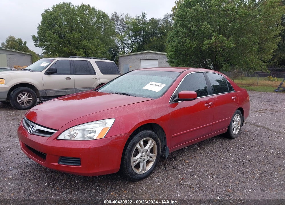 2007 HONDA ACCORD 2.4 SE VIN: 1HGCM56327A080908