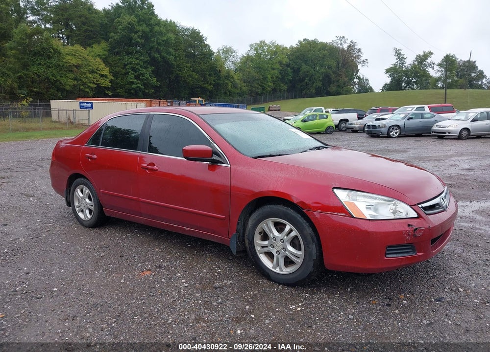 2007 HONDA ACCORD 2.4 SE VIN: 1HGCM56327A080908