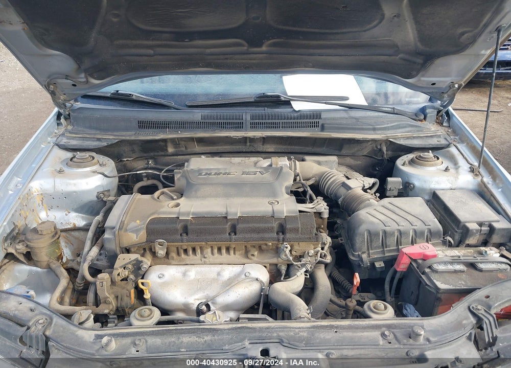 2008 KIA SPECTRA EX VIN: KNAFE122785528663