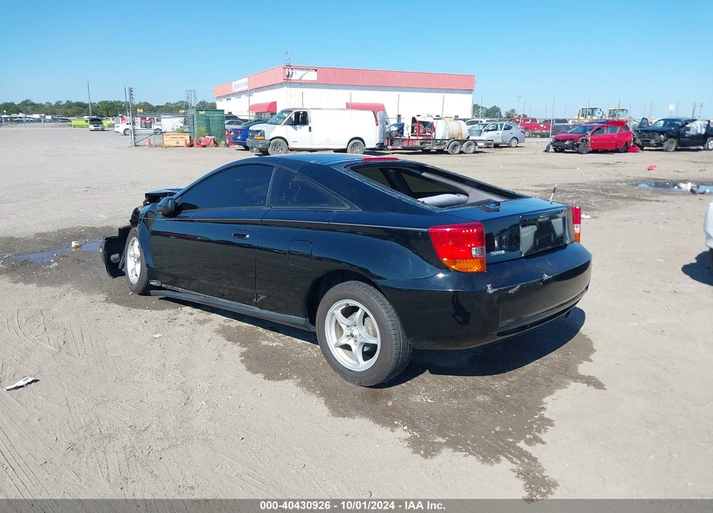 2000 TOYOTA CELICA GT VIN: JTDDR32T8Y0069126