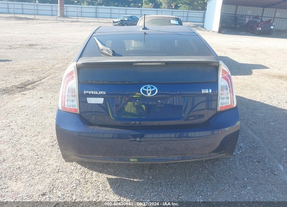 2012 TOYOTA PRIUS THREE VIN: JTDKN3DU9C1588097