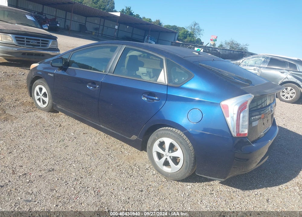 2012 TOYOTA PRIUS THREE VIN: JTDKN3DU9C1588097