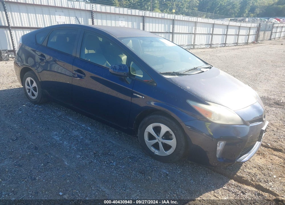 2012 TOYOTA PRIUS THREE VIN: JTDKN3DU9C1588097