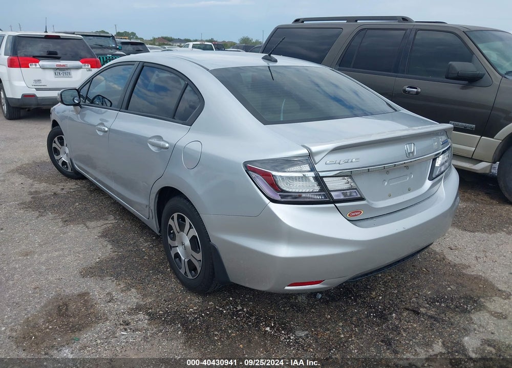 2013 HONDA CIVIC HYBRID VIN: 19XFB4F2XDE000413