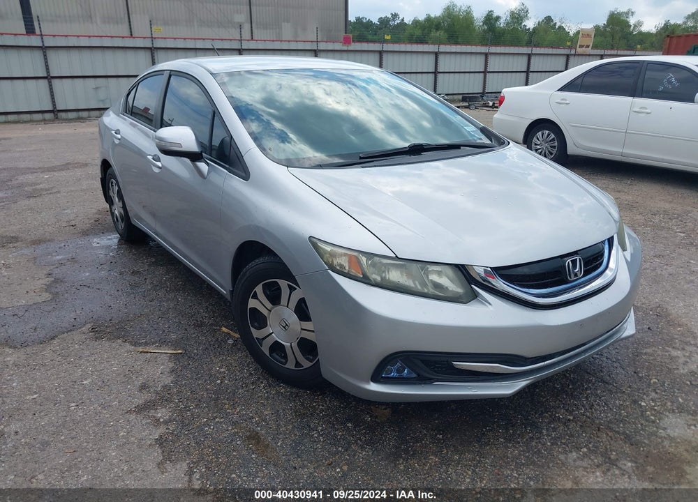 2013 HONDA CIVIC HYBRID VIN: 19XFB4F2XDE000413