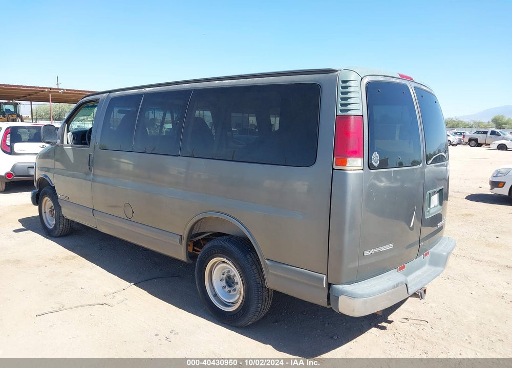 2000 CHEVROLET EXPRESS VIN: 1GAGG25R0Y1150783