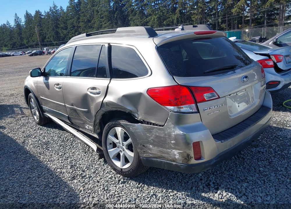 2014 SUBARU OUTBACK 3.6R LIMITED VIN: 4S4BRDMCXE2296548