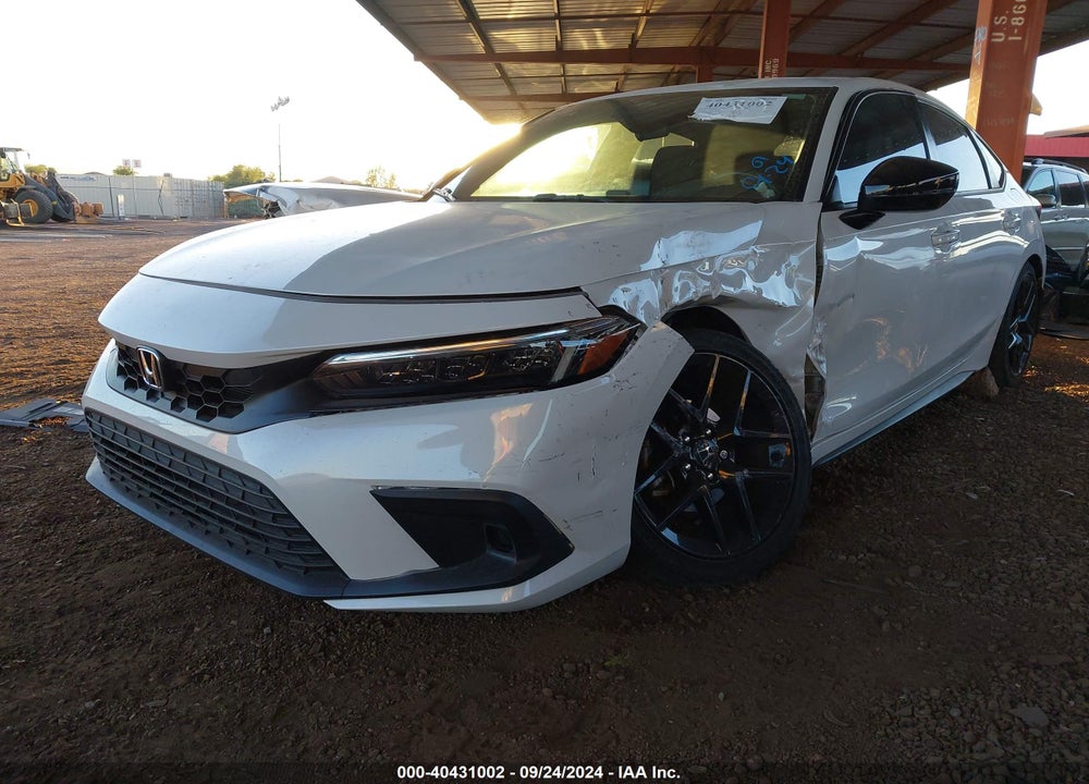 2022 HONDA CIVIC SPORT VIN: 19XFL2H8XNE014252