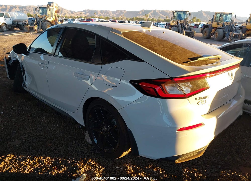 2022 HONDA CIVIC SPORT VIN: 19XFL2H8XNE014252