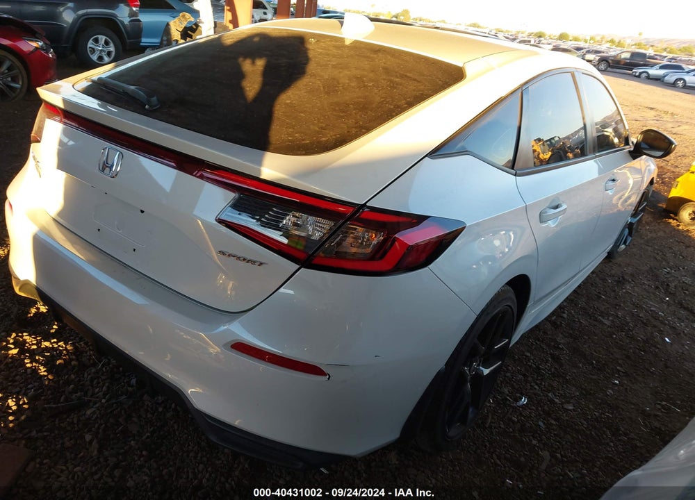 2022 HONDA CIVIC SPORT VIN: 19XFL2H8XNE014252