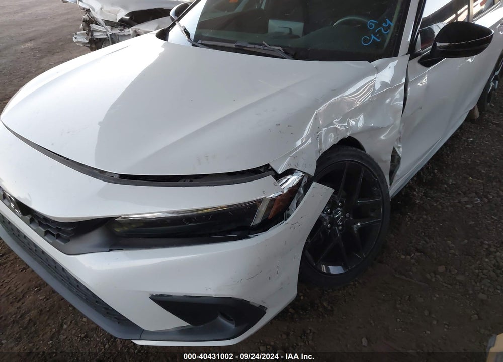 2022 HONDA CIVIC SPORT VIN: 19XFL2H8XNE014252