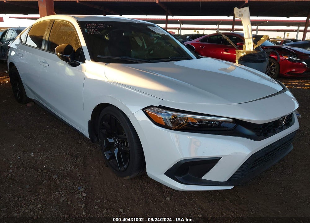 2022 HONDA CIVIC SPORT VIN: 19XFL2H8XNE014252