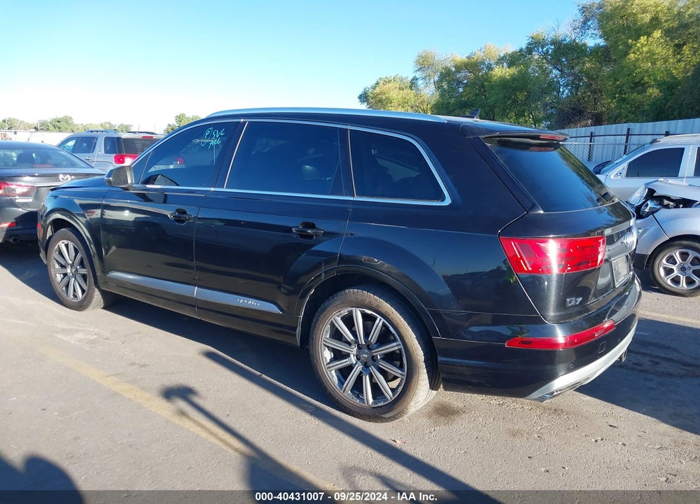 2017 AUDI Q7 3.0T PREMIUM VIN: WA1VAAF72HD052919