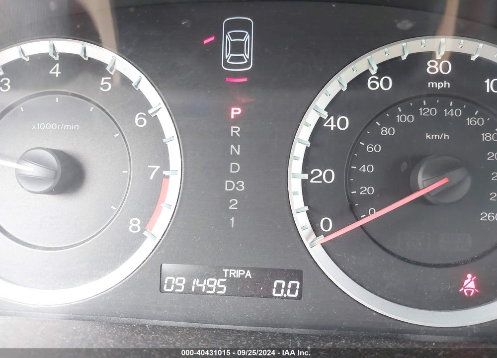 2012 HONDA ACCORD 2.4 EX VIN: 1HGCS1B73CA004289