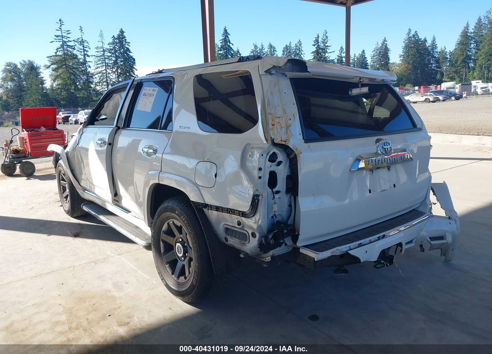 2017 TOYOTA 4RUNNER LIMITED VIN: JTEBU5JR1H5477747