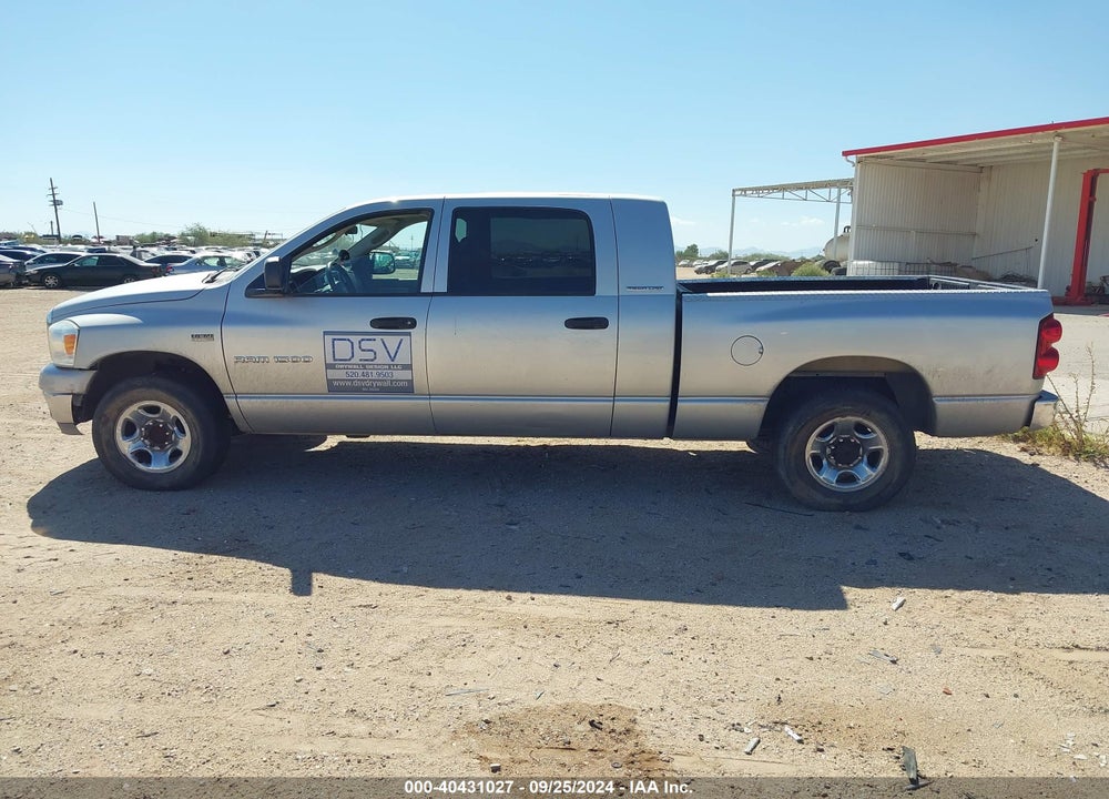 2007 DODGE RAM 1500 SLT VIN: 3D7KR19D57G720142