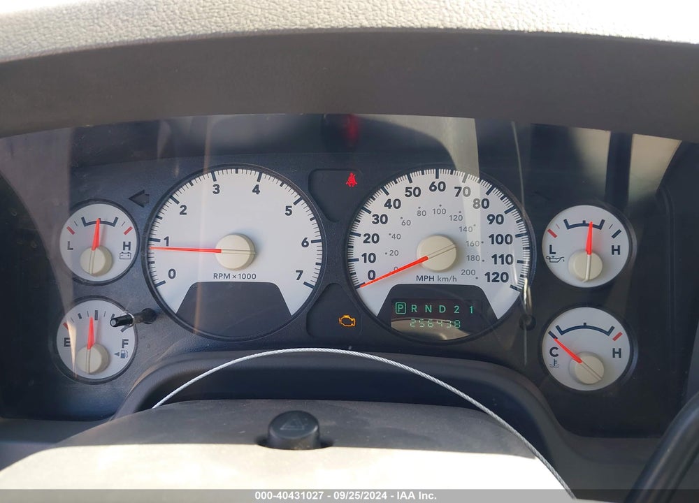 2007 DODGE RAM 1500 SLT VIN: 3D7KR19D57G720142